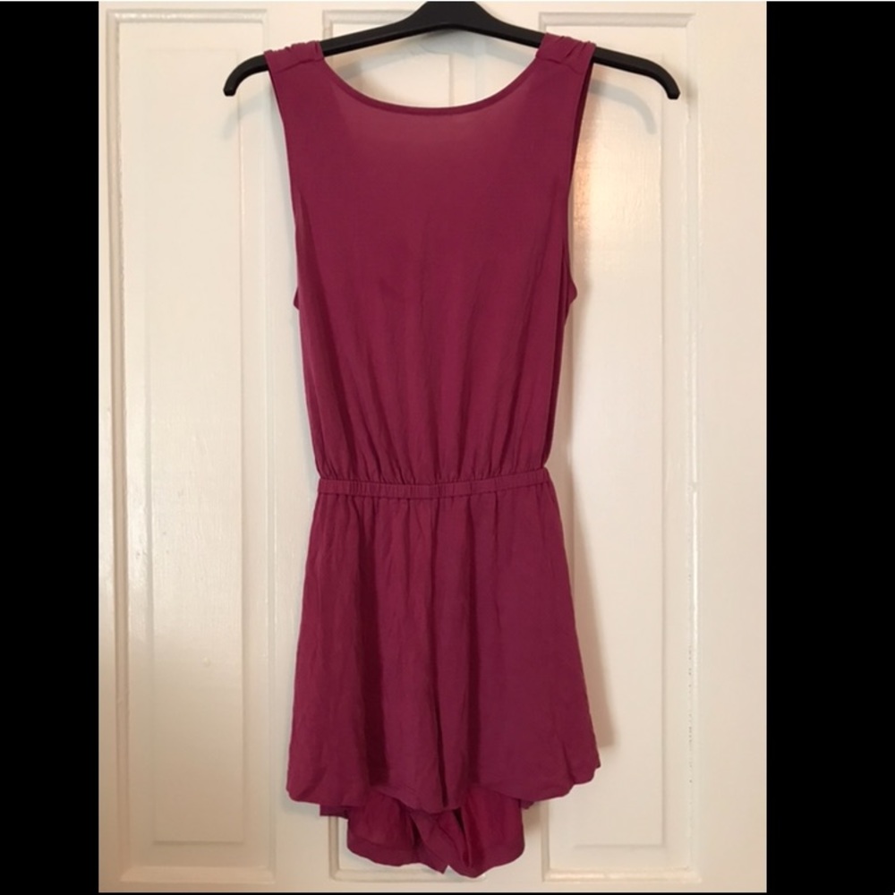 Pink short Romper